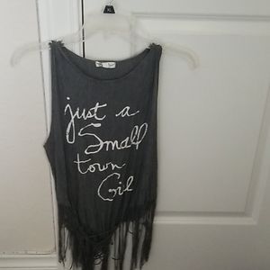 Just A Small Town Girl Tank Top